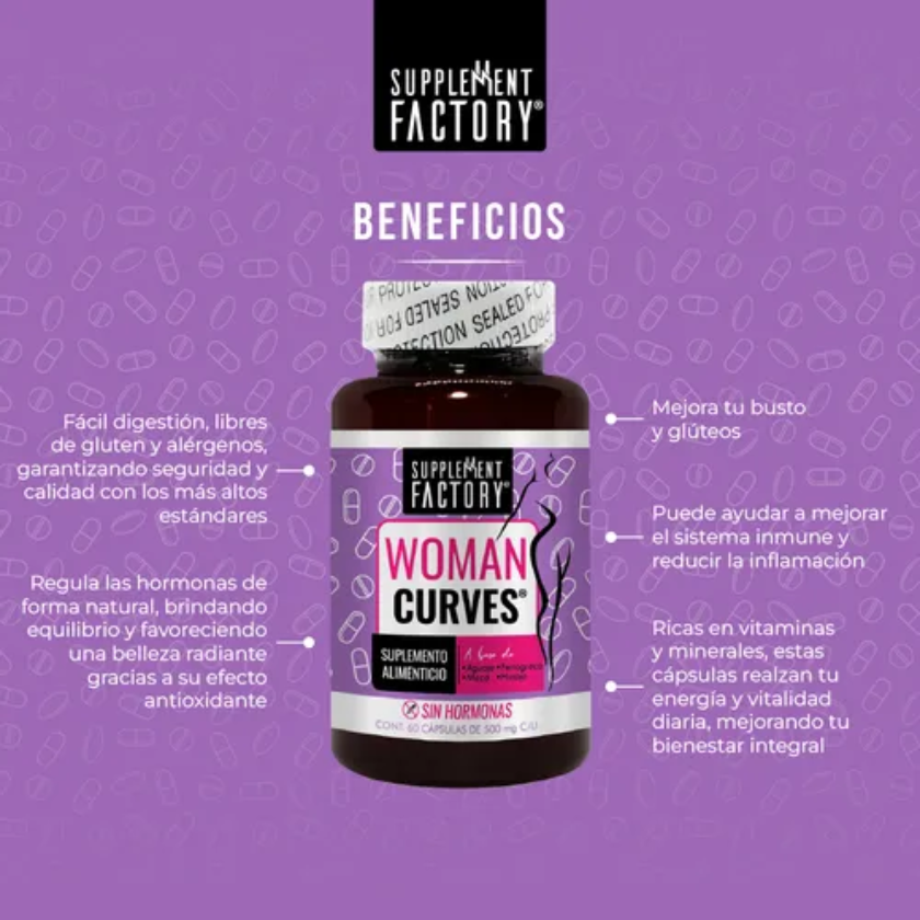 Woman Curves 60 Capsulas