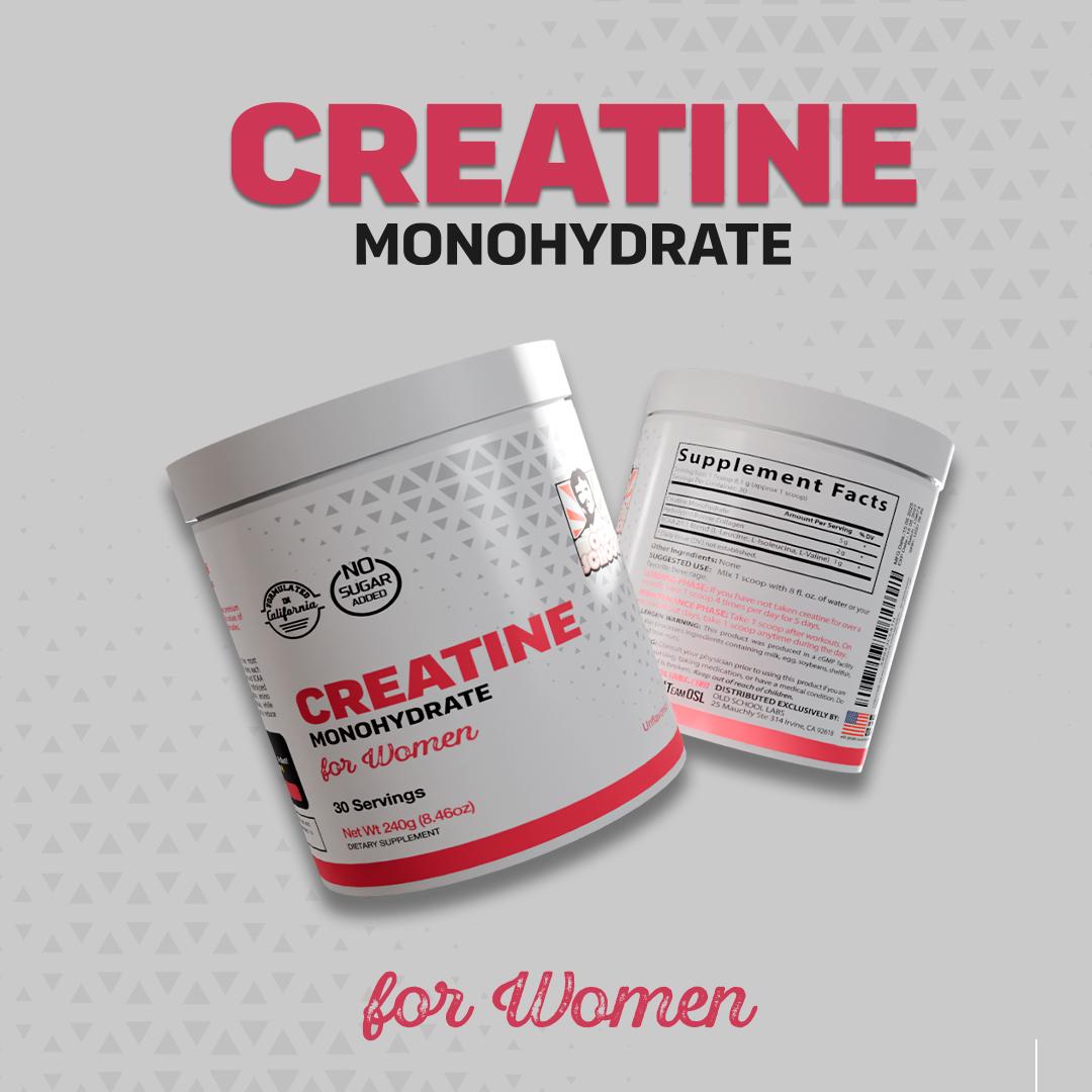 Creatina Monohidratada para Mujeres