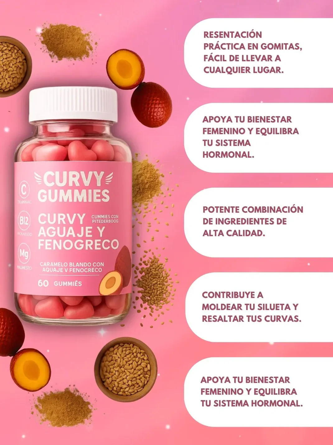 Curvy Gummies X 60